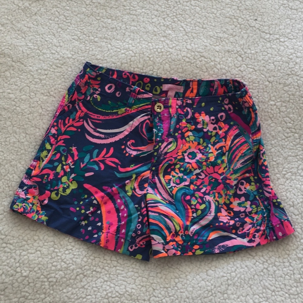 Lilly Pulitzer Wills Stretch Short in Beach Loot